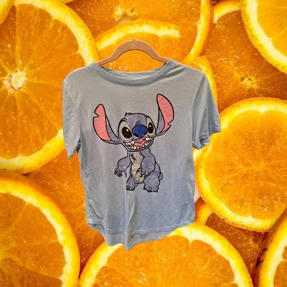DISNEY Stitch Shirt Size Large‎ 11-13 - Picture 1 of 6